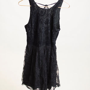 Hollister Black Lace Dress New never worn